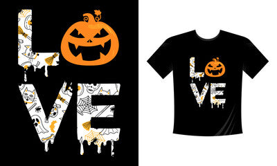 Love Halloween - Red Alpha Custom Prints